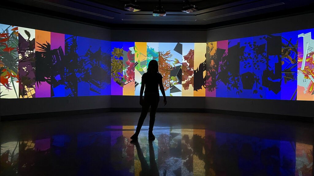 Video installation at York College of PA